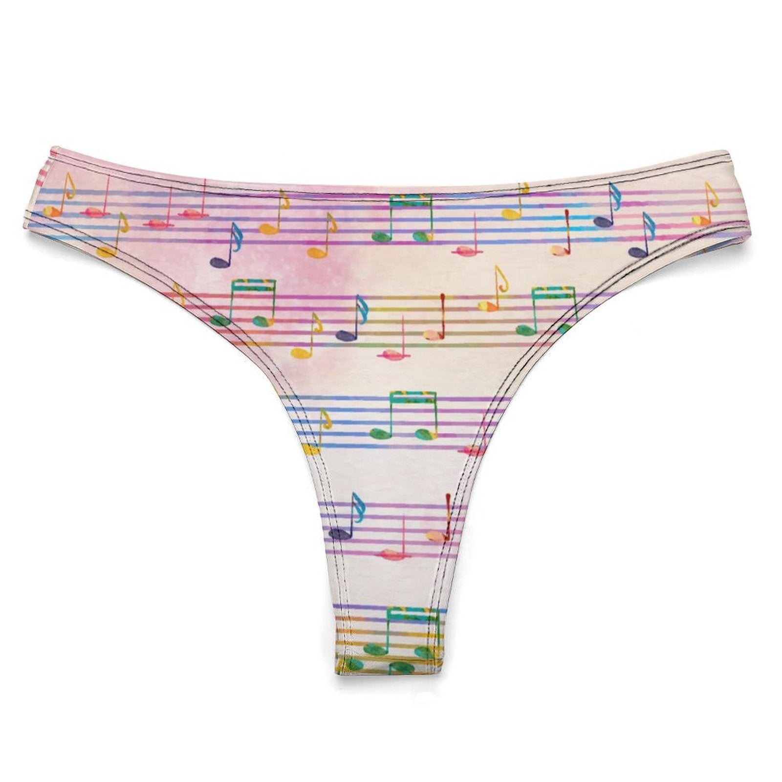 Music Pink Women's Cotton Underwear