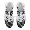 Music Classic Black Men's Mesh Sneakers