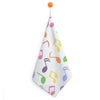 Rainbow Music Notes Hand Towel