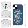 Music Is Life Quote Blue iPhone Phone Case