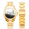 Music & Piano Gilt Watch