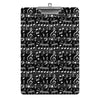 Music Scores Acrylic Clipboard