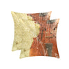 Artistic Violin Peach Skin Pillowcase Set 18"x18"