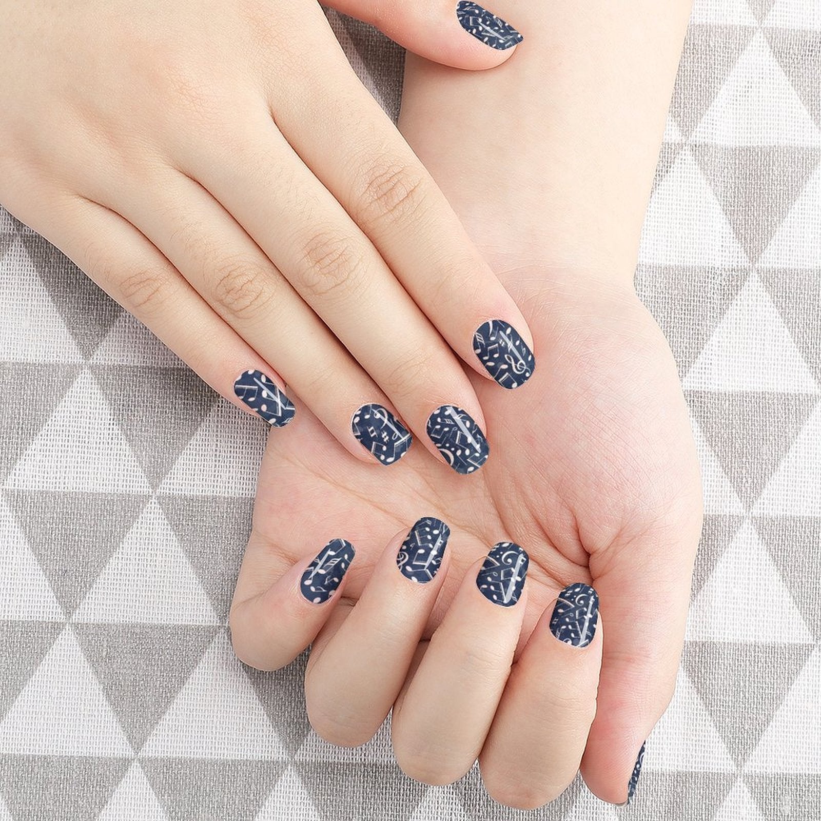 Music Ocean Nail Stickers