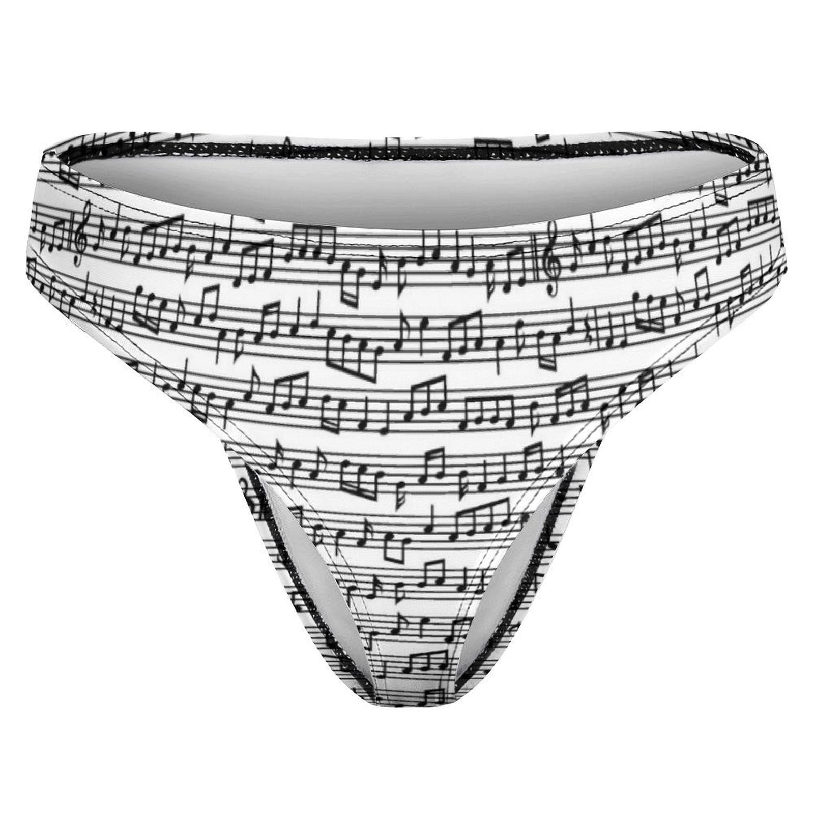 Music Sheet Women's Cotton Underwear