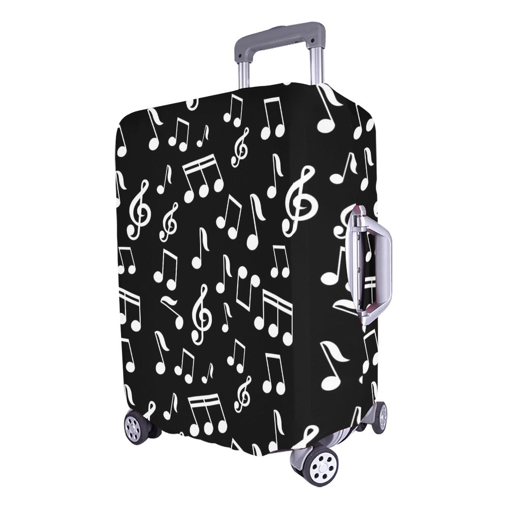 Standard Music Notes Luggage Cover (26"-28")