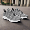 Gray Music Notes Women's Alpha Running Shoes