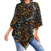 Unforgettable Music Moments Fringed Cape