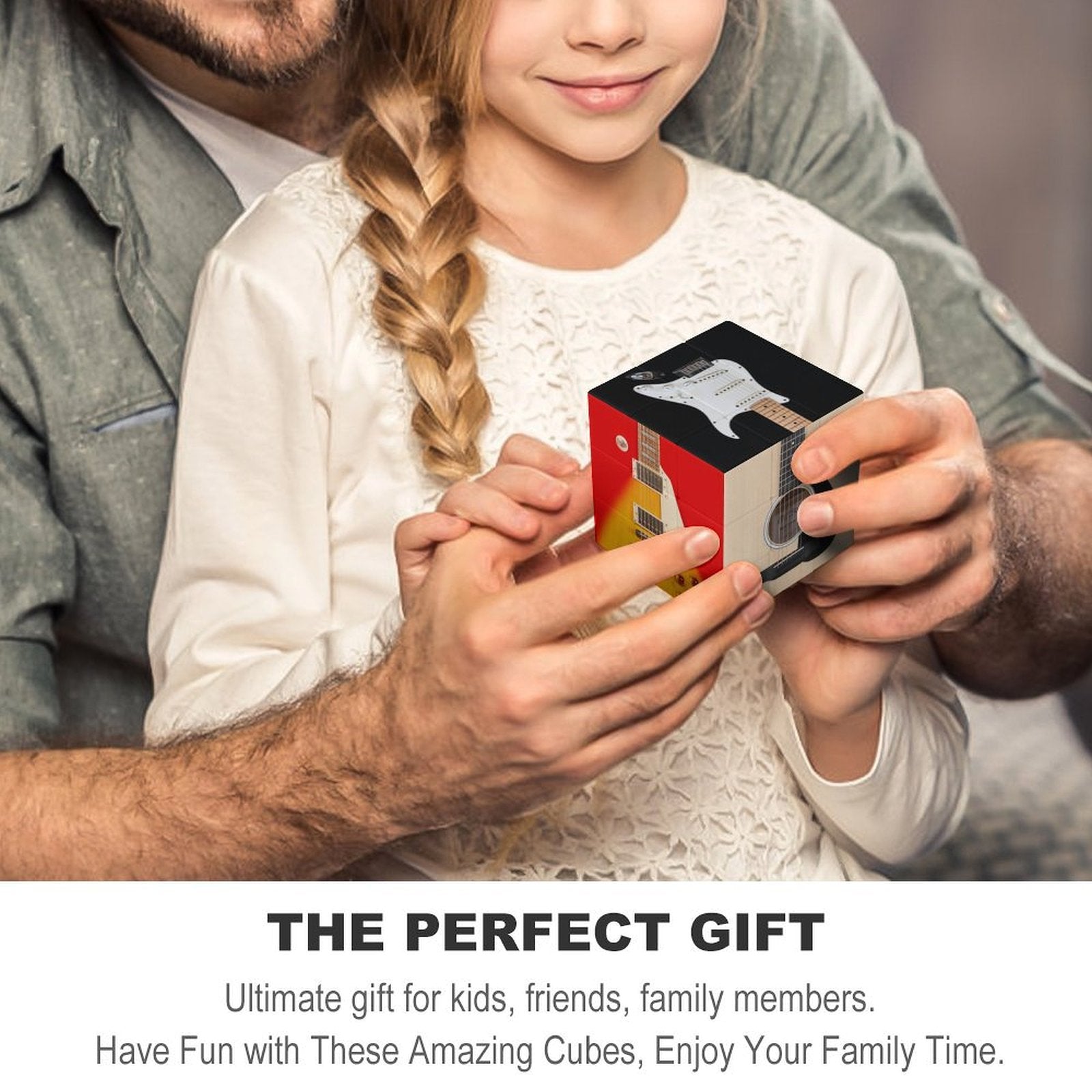 Guitar Style Magic Cube Puzzle