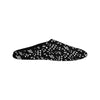 Music Black Women's Cotton Slippers