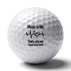 Music Is Life Golf Ball