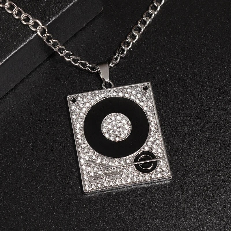 DJ Phonograph Big Necklace - Artistic Pod