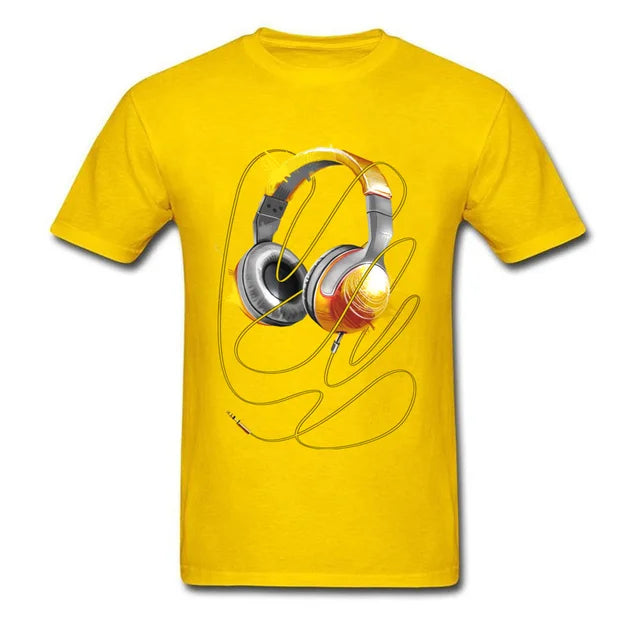 Love Headphone & Music T-shirt