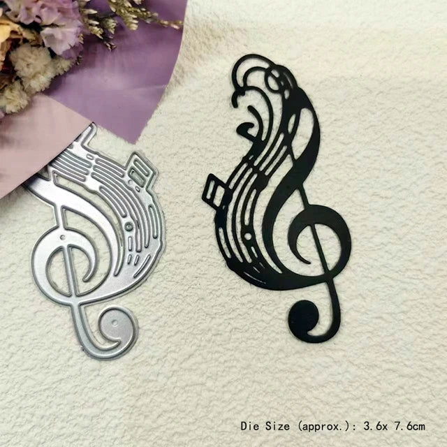 Music DIY Die Cut Mold