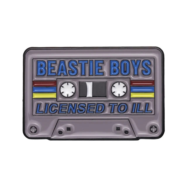 90's Nostalgic Music Cassette Pin