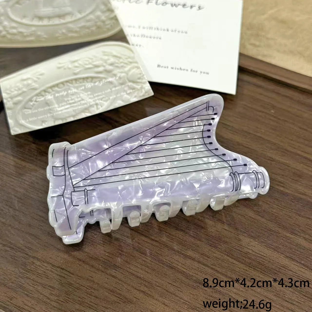 Creative Music Instrument Hair Claw