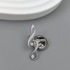 Perfect Treble Clef & Bass Clef Brooch Pin