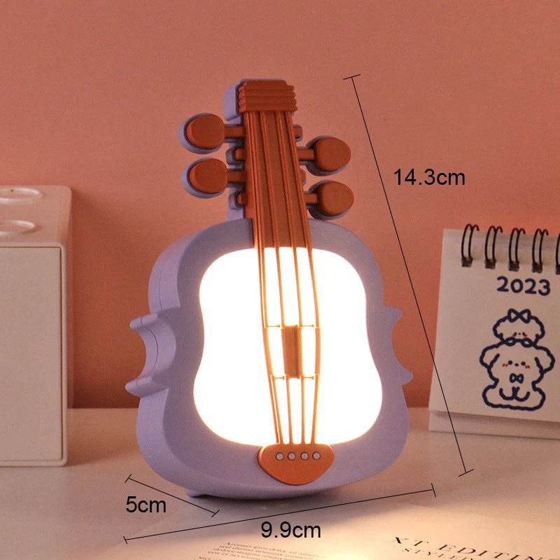 Cute Violin LED Lamp