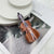 Violin Hair Claw Shark Clip