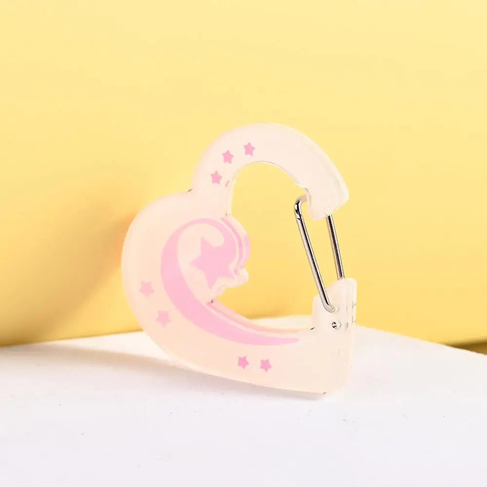 Guitar & Music Notes Acrylic Carabiner Clip