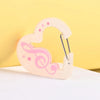 Guitar & Music Notes Acrylic Carabiner Clip