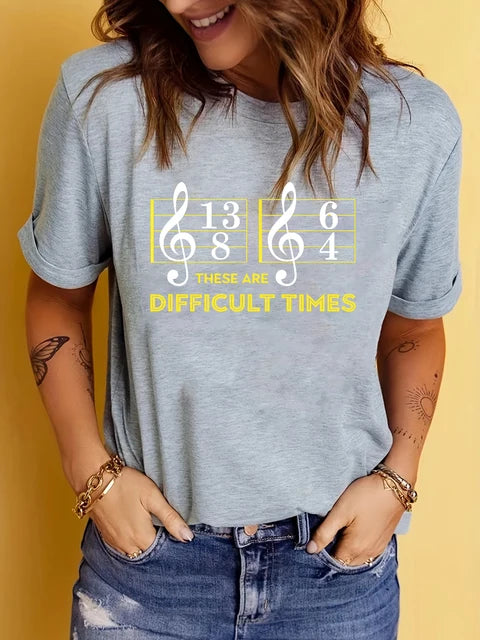 Difficult Times Music T-shirt