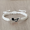 Eighth Note Music Rope Bracelet