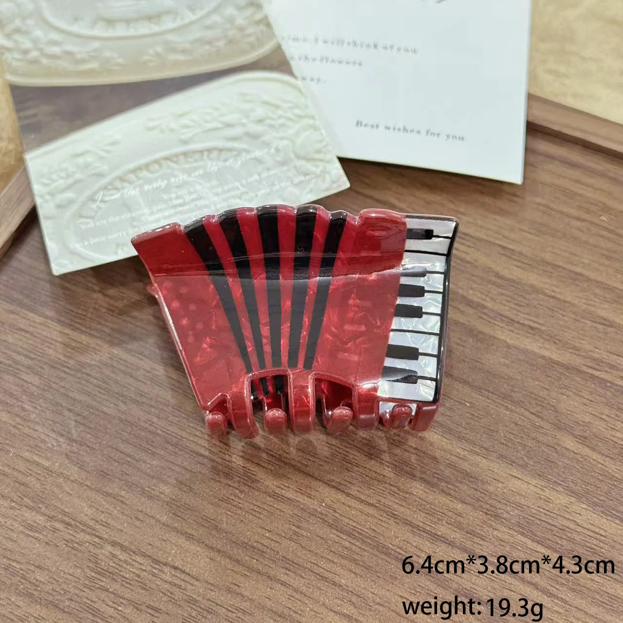 Creative Music Instrument Hair Claw