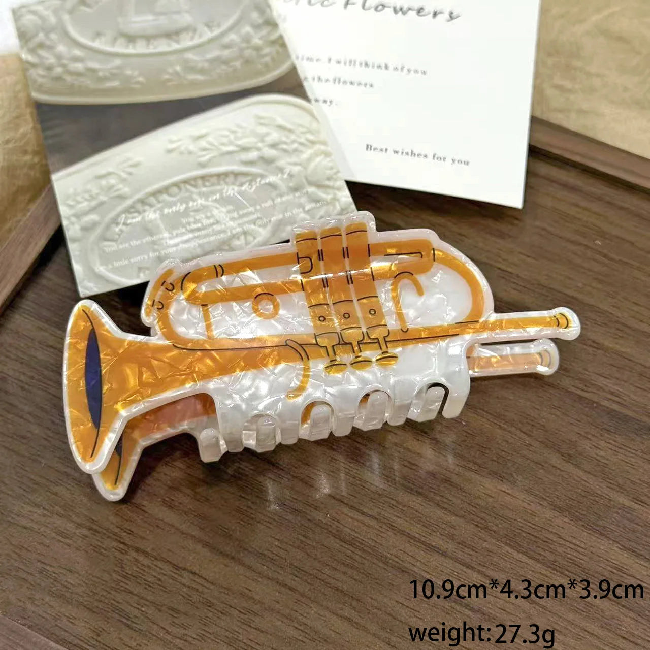 Creative Music Instrument Hair Claw