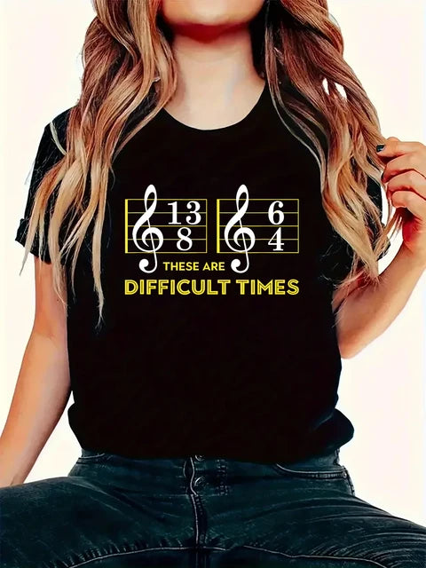 Difficult Times Music T-shirt