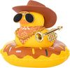 DIY Musician Duck Playing Instruments Ornament