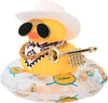 DIY Musician Duck Playing Instruments Ornament