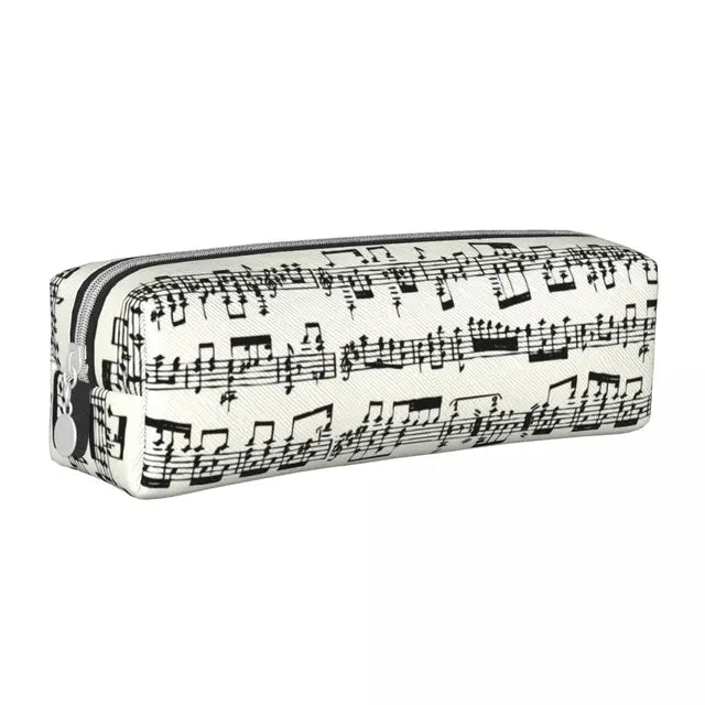 Music Sheet Ivory Pencil Case
