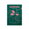 Retro Music & Wine Social Club Canvas Wall Art
