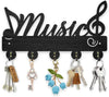 Wooden Music Notes Wall Hanger