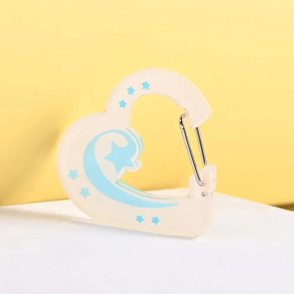 Guitar & Music Notes Acrylic Carabiner Clip