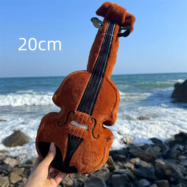 20/45cm Cute Violin Plush Toy - Artistic Pod