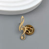 Perfect Treble Clef & Bass Clef Brooch Pin