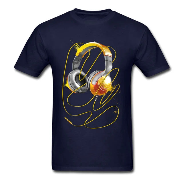Love Headphone & Music T-shirt
