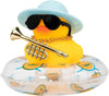 DIY Musician Duck Playing Instruments Ornament