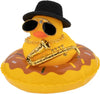 DIY Musician Duck Playing Instruments Ornament