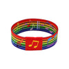 Musical Notes Elastic Wristband