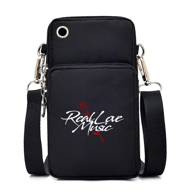 Music Print Mobile Phone Bag