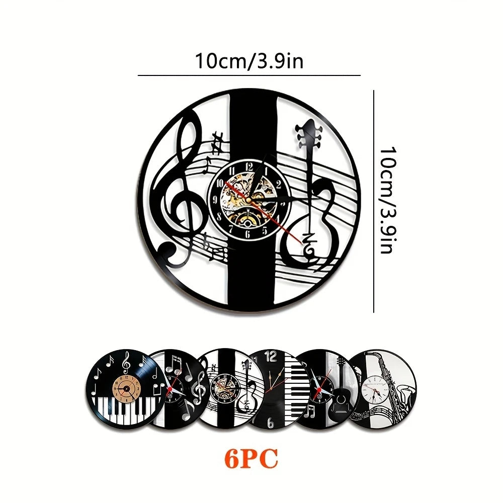 Vinyl Record Printed Music Wood Coaster