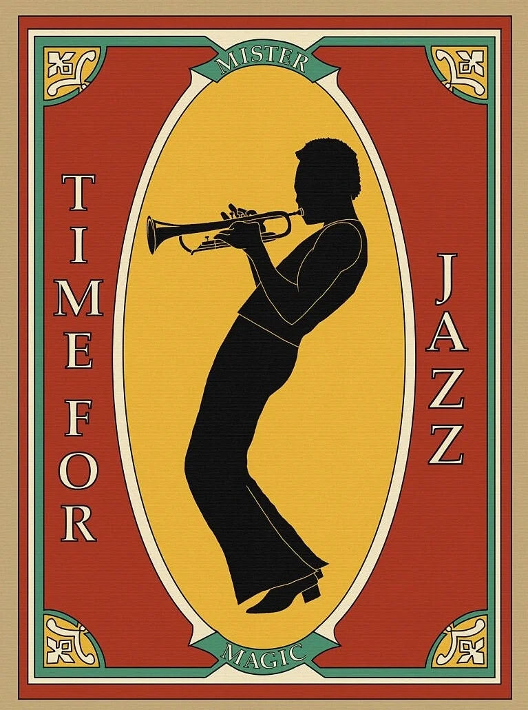 70s Retro Jazz Music Poster Wall Art
