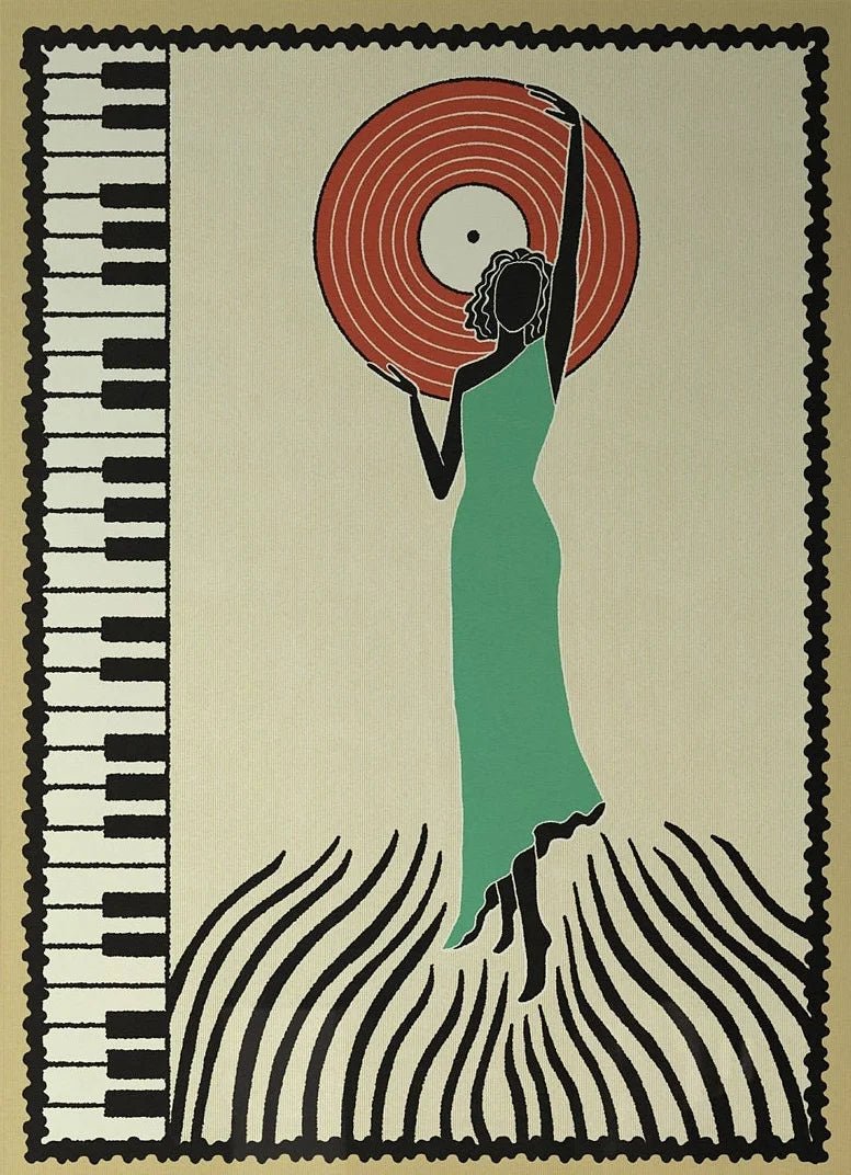 70s Retro Jazz Music Poster Wall Art