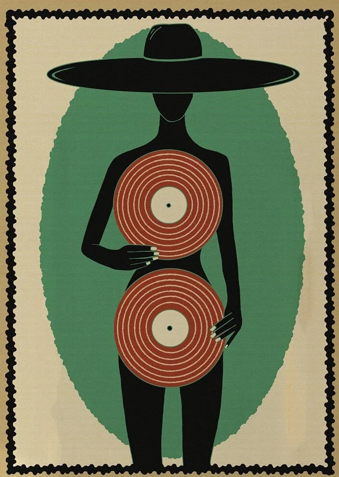 70s Retro Jazz Music Poster Wall Art