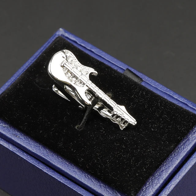Guitar & Saxophone Tie Clip