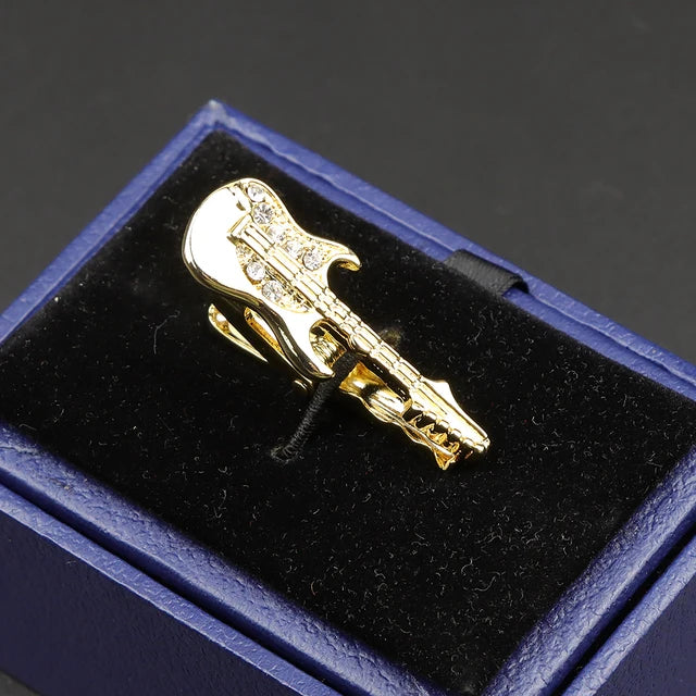 Guitar & Saxophone Tie Clip