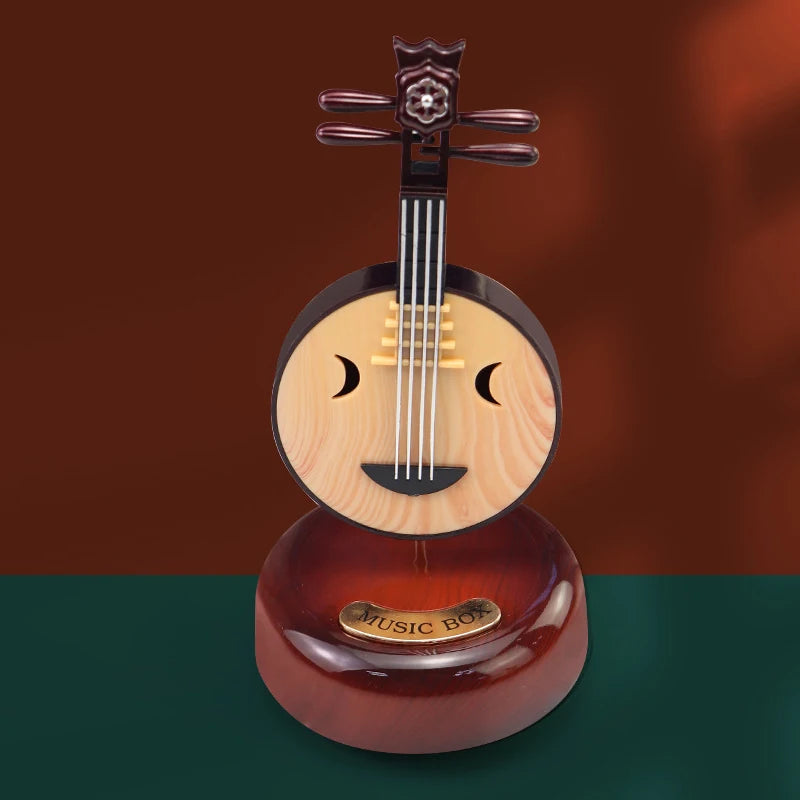 Miniature Music Instrument Rotating Music Box